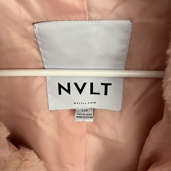 NVLT Beautiful Pink Faux Fur, NWOT, Large - Picture 4 of 6